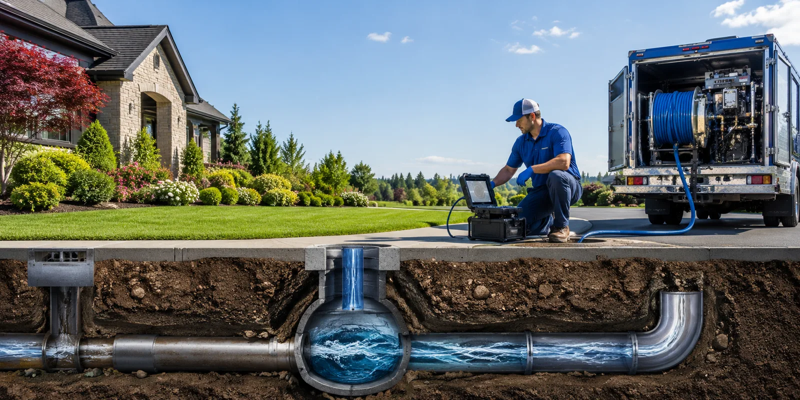 Drainage restoration information for Glenhaven, CA